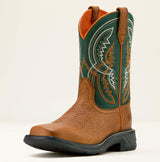 Ariat International Yth Workhog Xt Coil Western Boot Honey tan