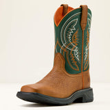 Ariat International Yth Workhog Xt Coil Western Boot Honey tan