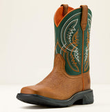 Ariat International Yth Workhog Xt Coil Western Boot Honey tan