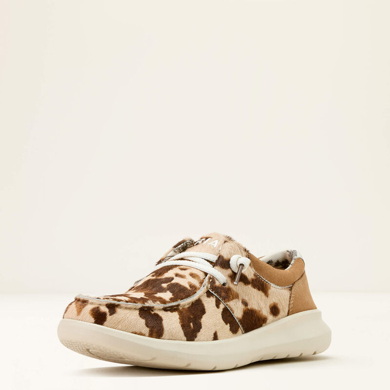 Ariat International Hilo Hair On Shoe Tan/wht hair