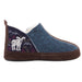 Acorn Women's Forest Bootie Ankle Height Slipper With Cloud Cushion Comfort Navy Moose