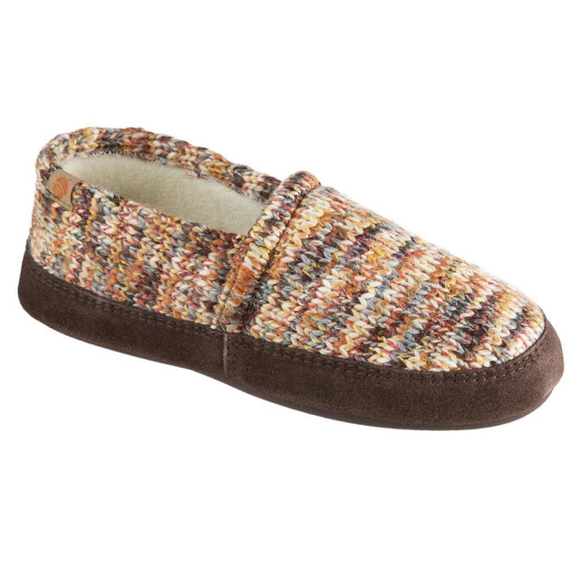 Acorn Women's Textured Moccasins Sunset Knit