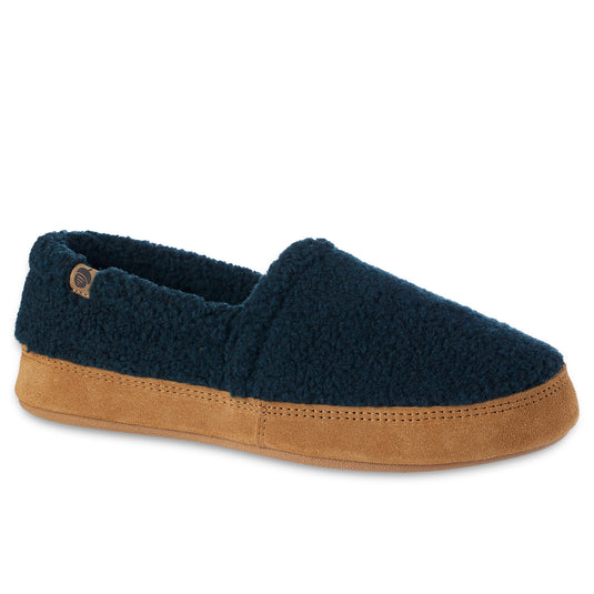 Men's Acorn Moc Slipper with Cloud Cushion Comfort - Blue Spruce Blue Spruce