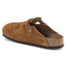 Birkenstock Boston Soft Footbed Suede Leather Clog - Mink Mink