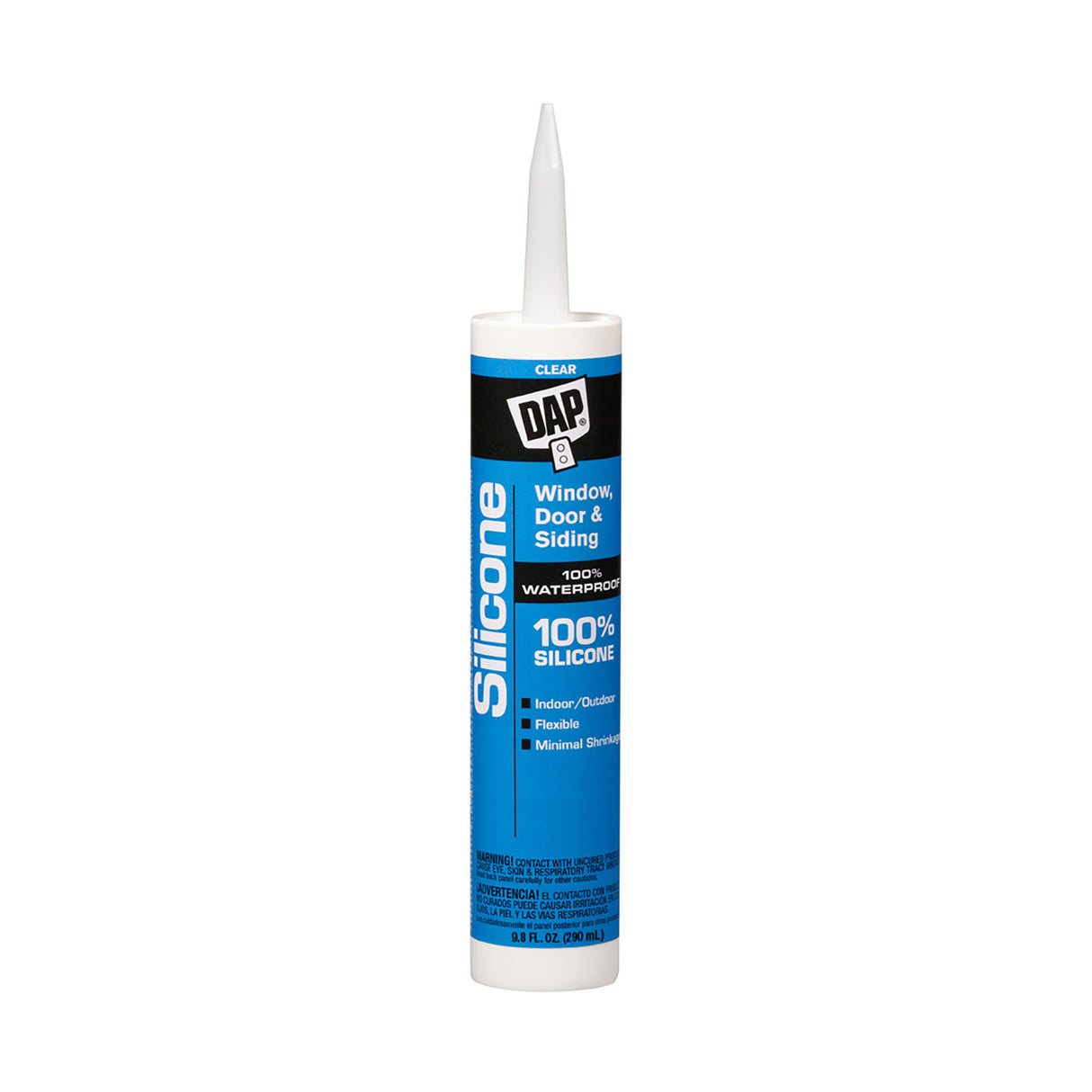 Dap Inc. 100% Silicone All Purpose Sealant - 9.8 oz. Clear / Clear