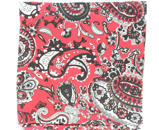Wild Rags Paisley Silk Western Scarf - Red Red