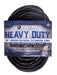 Electryx Heavy Duty Indoor/Outdoor Extension Cord - 10 Gauge - Black 100FT / Black