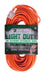Electryx Light Duty Indoor/Outdoor Extension Cord - 16 Gauge - Orange 100FT / Orange