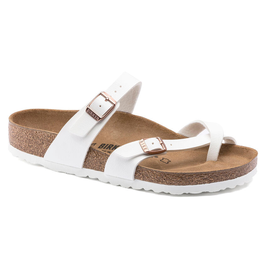 Birkenstock Women's Mayari Sandal Birko flor/white