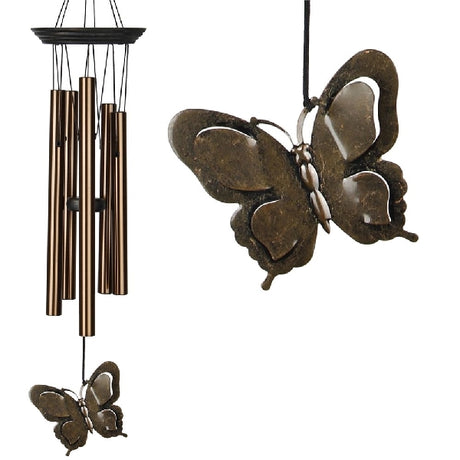 Woodstock Chimes Butterfly Chime Bronze
