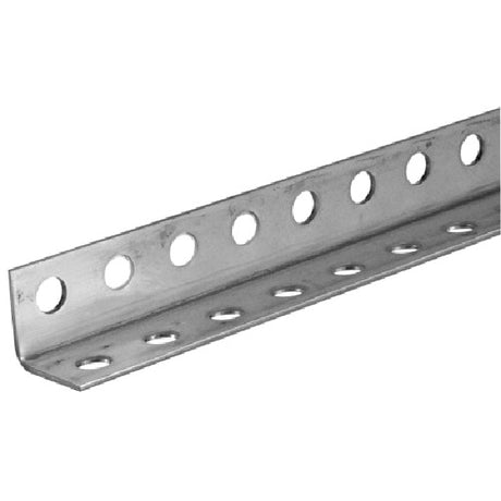 Hillman Perforated Angle Stock 1.25X1.25X36