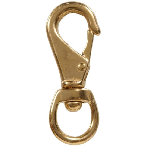 Hardware Essentials Snap Hook Brass