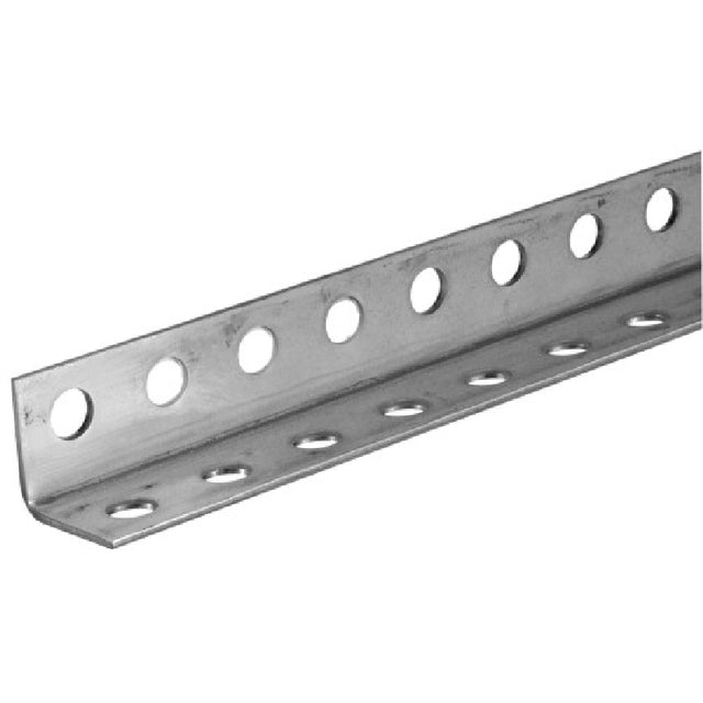 Steelworks Perforated Angle Stock 1.25X1.25X6FT