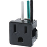 Hillman 3-Prong Range Outlet Black