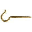 Hardware Essentials Ceiling Hook Brass / .135X2_1/16