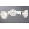 Eaton Lighting Twin-Head Flood Light White