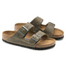 Birkenstock Arizona Soft Footbed Oiled Leather Sandal Khaki oiled leather