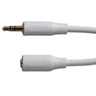 RCA Headphone Extension Cord White / 6FT