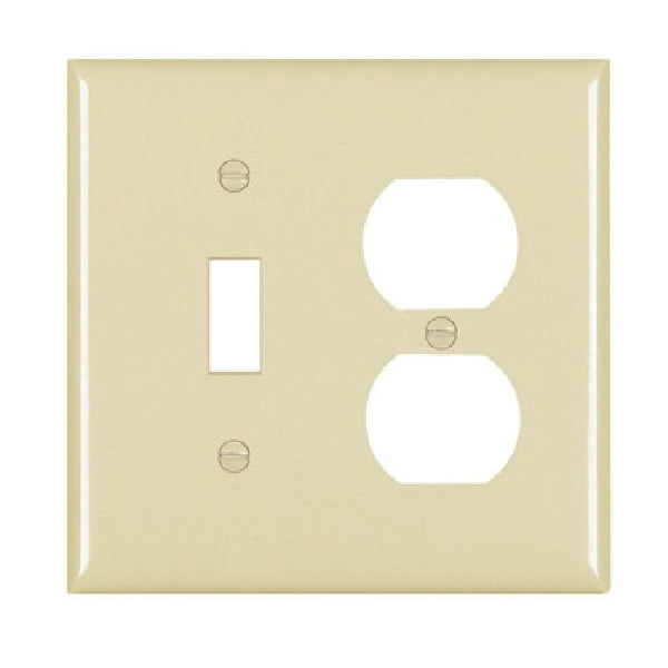 Pass & Seymour Combination Wallplate 2G
