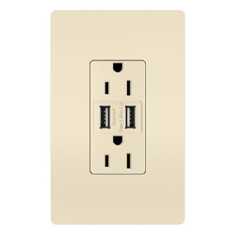 Pass & Seymour USB Charger with Outlet