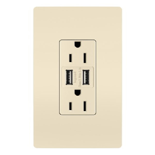 Pass & Seymour USB Charger with Outlet