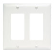 Pass & Seymour Wallplate White / 2G