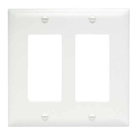 Pass & Seymour Wallplate White / 2G