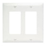 Pass & Seymour Wallplate White / 2G