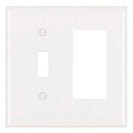 Pass & Seymour Wallplate White / 2G