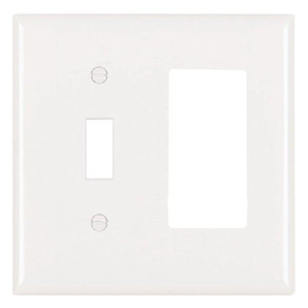 Pass & Seymour Wallplate White / 2G