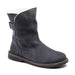 Birkenstock Uppsala Shearling Suede Leather Boot - Graphite Graphite