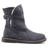 Birkenstock Uppsala Shearling Suede Leather Boot - Graphite Graphite