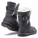 Birkenstock Uppsala Shearling Suede Leather Boot - Graphite Graphite