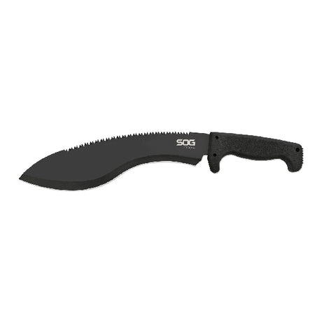 SOG Kukri Machete Blk/blk / FINE/SAWTOOTH