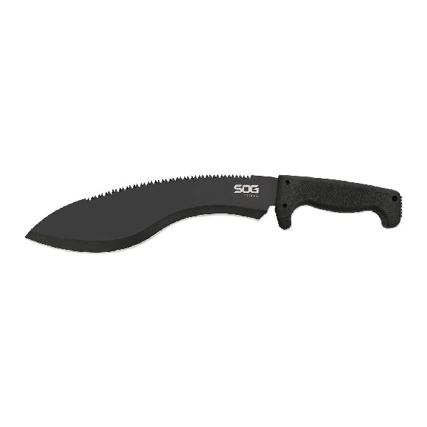 SOG Kukri Machete Blk/blk / FINE/SAWTOOTH