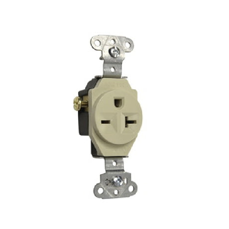 Pass & Seymour Heavy-Duty Single Receptacle 20A