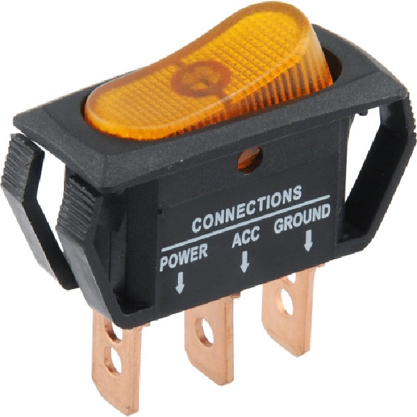 Hillman Rocker Switch Amber