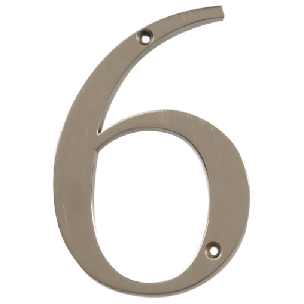 Distinctions Flush Mount House Number Nkl /  / 4IN