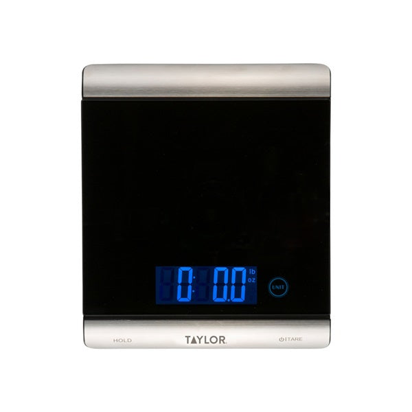 Taylor Kitchen Scale Black silver