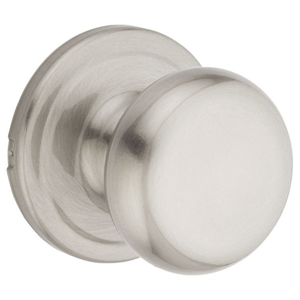 Kwikset Passage Knob Satin nickel