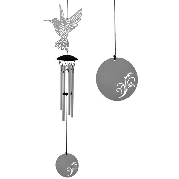 Woodstock Chimes Wind Chime Silver