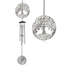 Woodstock Chimes Wind Chime Silver