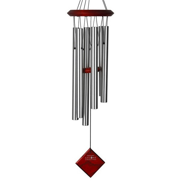 Woodstock Chimes Wind Chime Silver