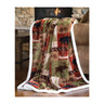 Carstens Throw Blanket Patchwork lodge
