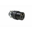 Pass & Seymour Plug and Connector Black / 15A