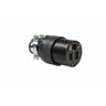 Pass & Seymour Plug and Connector Black / 15A
