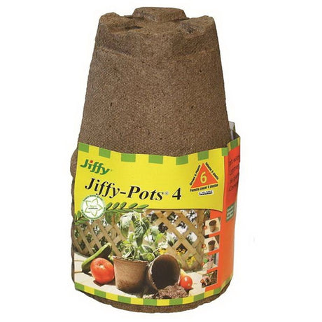 Jiffy Round Peat Pot / 6PACK