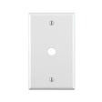 Leviton Telephone Wallplate White