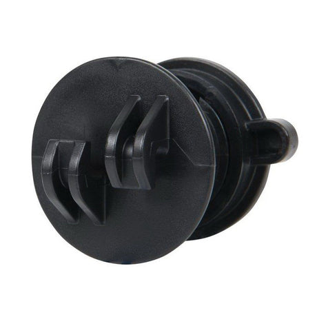 Gallagher Round Post Insulator Black