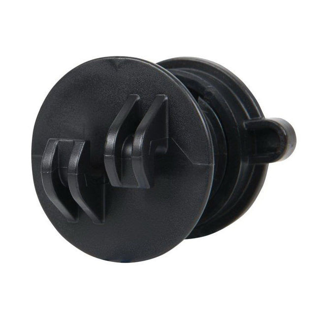 Gallagher Round Post Insulator Black
